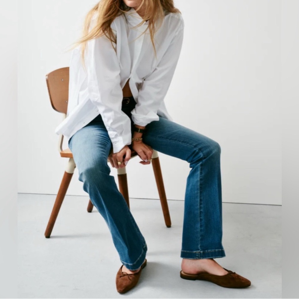 SPANX Flare Jeans in Vintage Indigo